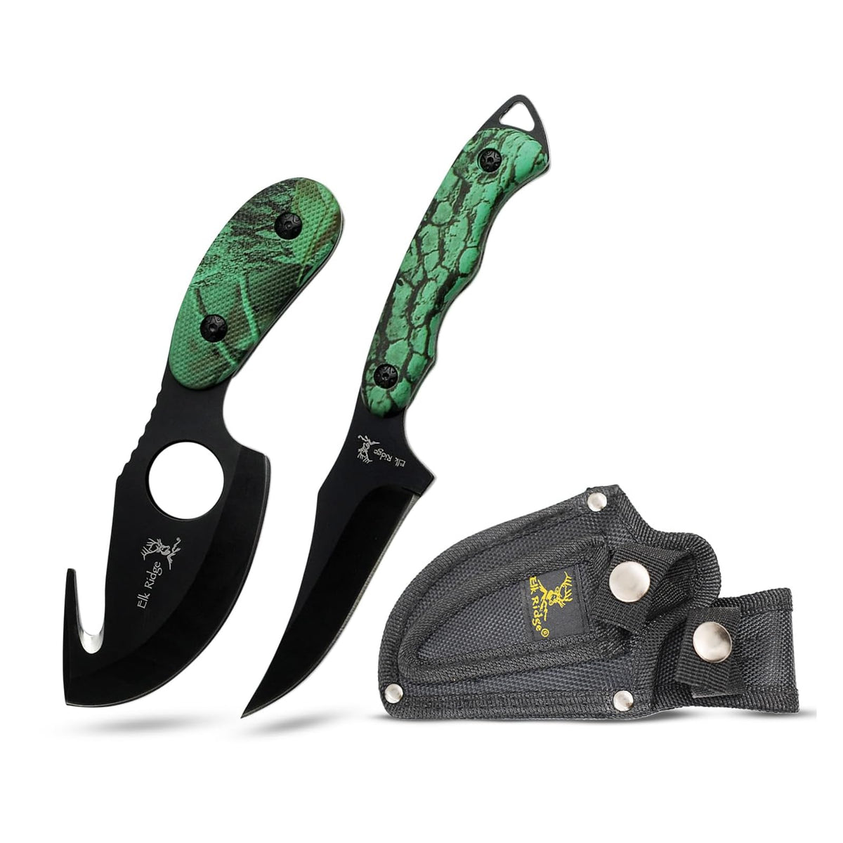 Elk Ridge Knife, 3.4", Camo