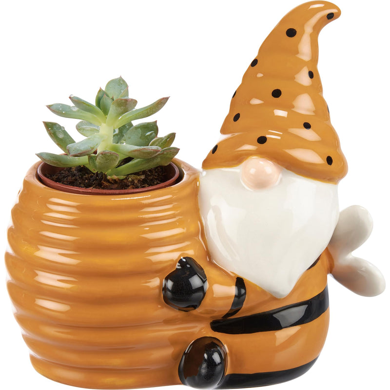 Primitives by Kathy Planter - Gnome with Honey Pot