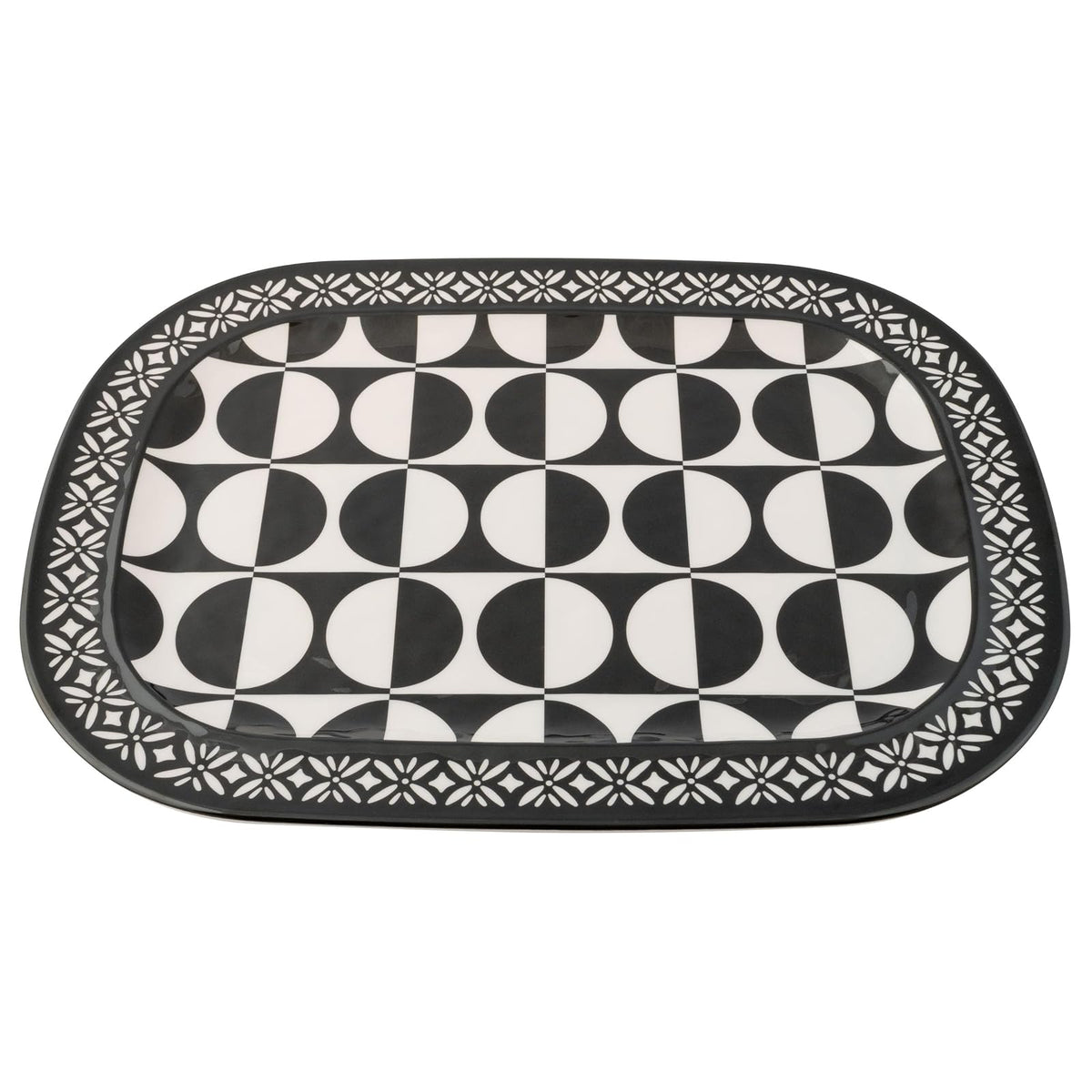Karma Tray, 17.5" x 12.5" x 1", Retro Dot