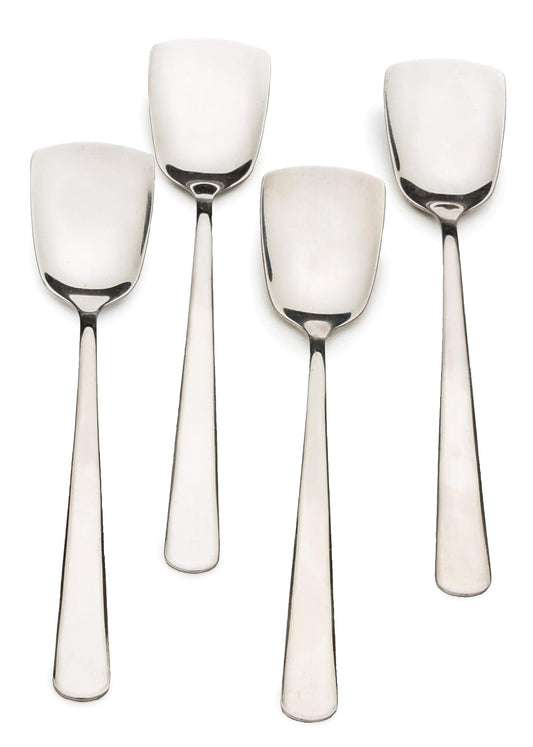RSVP International Endurance Stainless Steel Ice Cream Spoons, Set of 4