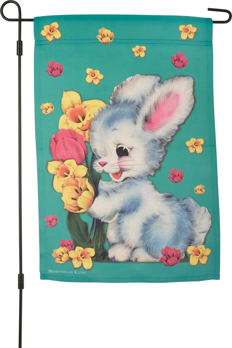 Garden Flag - Retro Easter