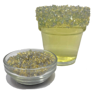 Ultimate Baker Snowy River Jewels Cocktail Sugar - All Natural Kosher Gold and Silver Cocktail Rimmer (4oz, Jewels)
