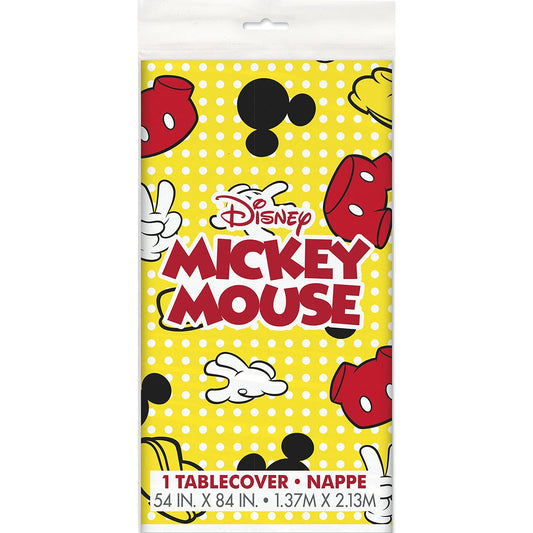 Unique Industries Unique Disney Mickey Mouse Party Plastic Table Cover - 1 ct