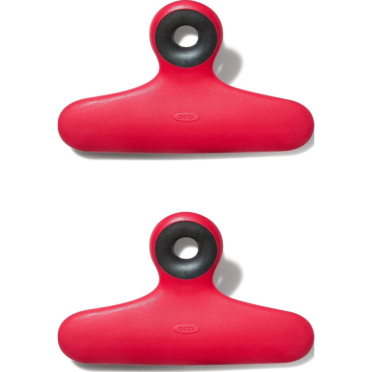 OXO Paper Clip Clamp, 2 Piece Bag Clip Set, Jam