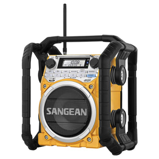 Sangean Radio, 14.37x 11x 12.12, Yellow