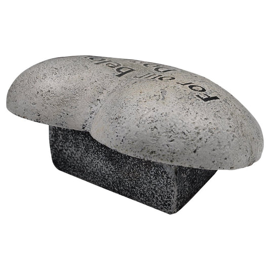 Comfy Hour Pet In Loving Memory Collection 6" for Our Beloved Cat Paw Print Remembrance Stepping Stone Plaque, Polyresin