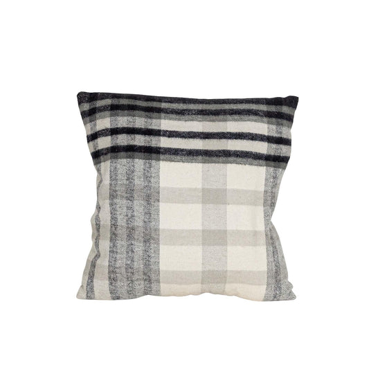 Foreside Home and Garden Pillow, 14x14, Black
