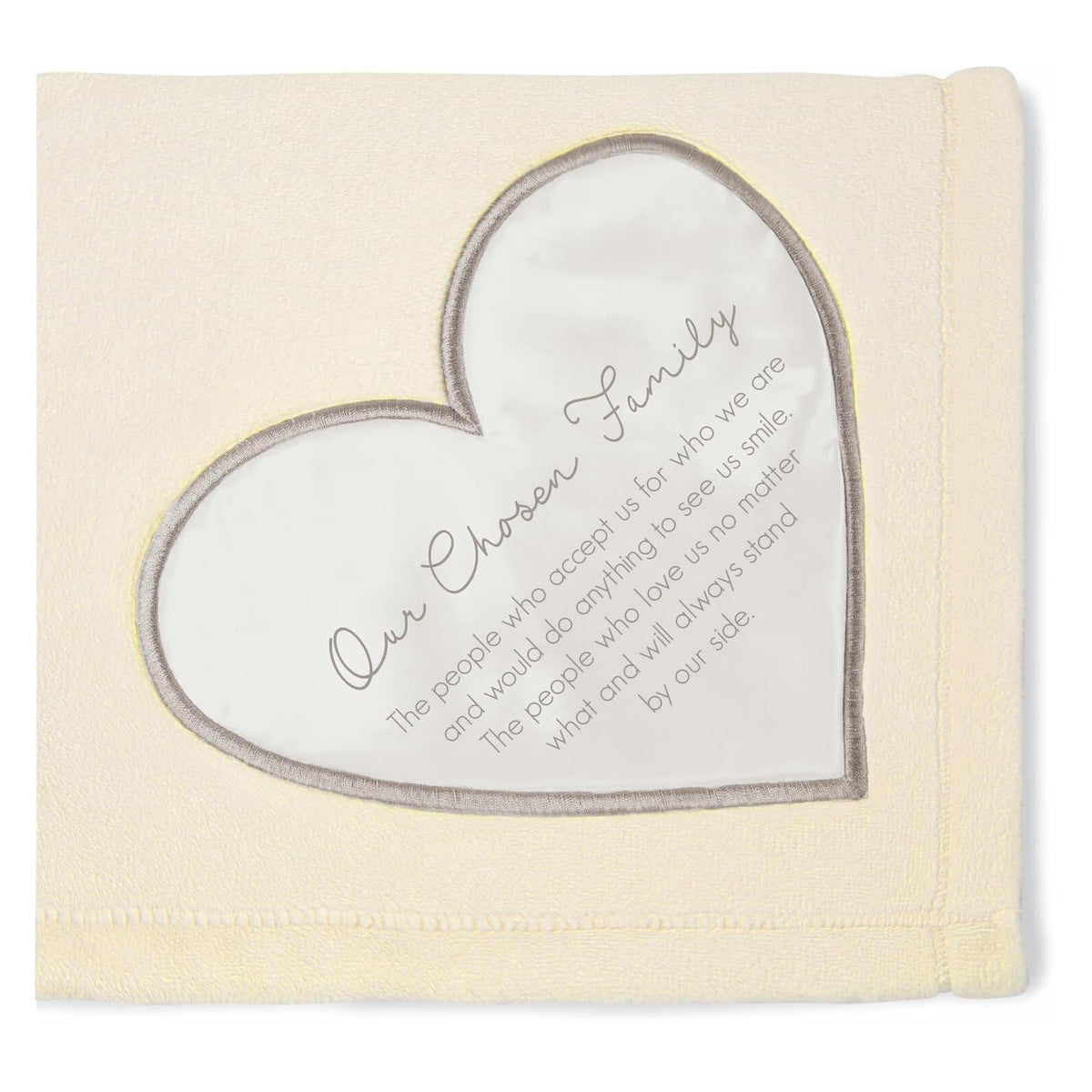Pavilion Gift Company Blanket, 50" x 60", Cream/Beige