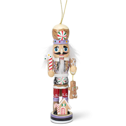 Kurt Adler Gingerbread Man Nutcracker Wooden Christmas Ornament Decoration