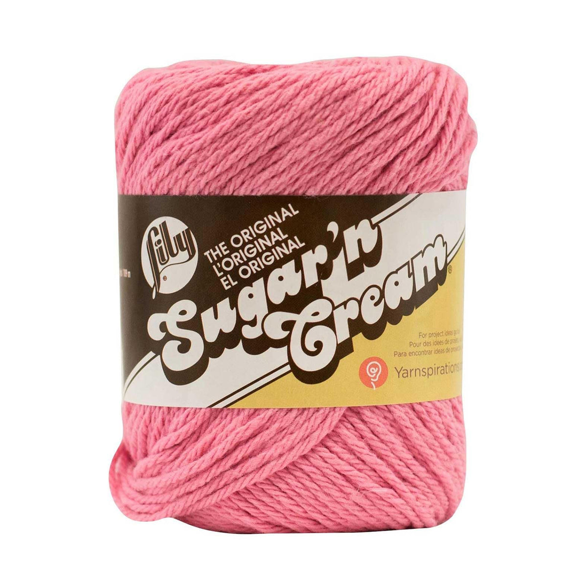 Lily Yarn, 2.5 oz, Rose Pink