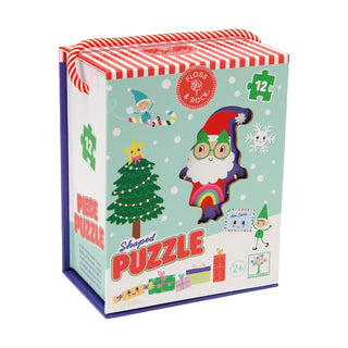 Floss & Rock Puzzles, 12 pieces, Multicolor