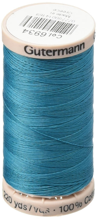 Gütermann Yarn, 7874.02 inches, Turquoise