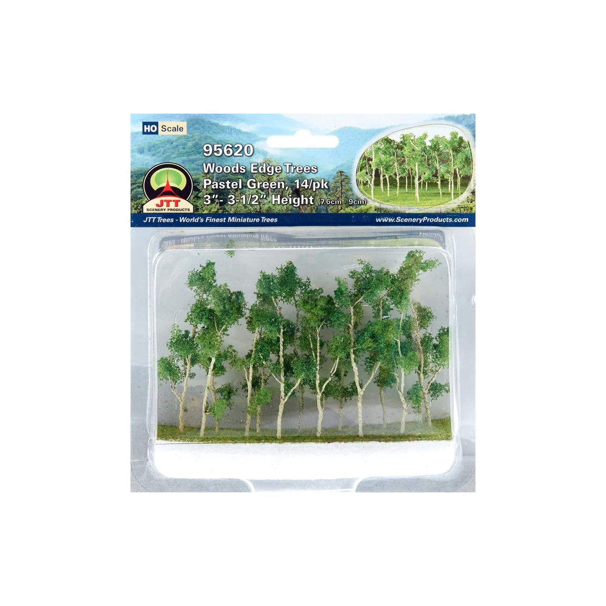 JTT Scenery Products Ruler, Pastel Green, Rustic