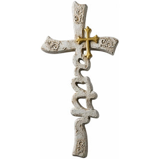 Comfy Hour Wall Art, 7.1"L x 0.7"W, Stone Gray And Gold