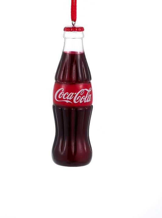 Kurt Adler Coca-cola Bottle Blow Mold Ornament