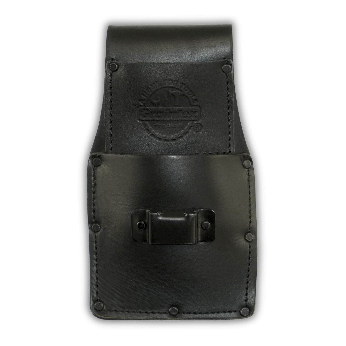 Graintex AH2341 Ambassador Series Measuring Tape Holder Black Color Top Grain Leather