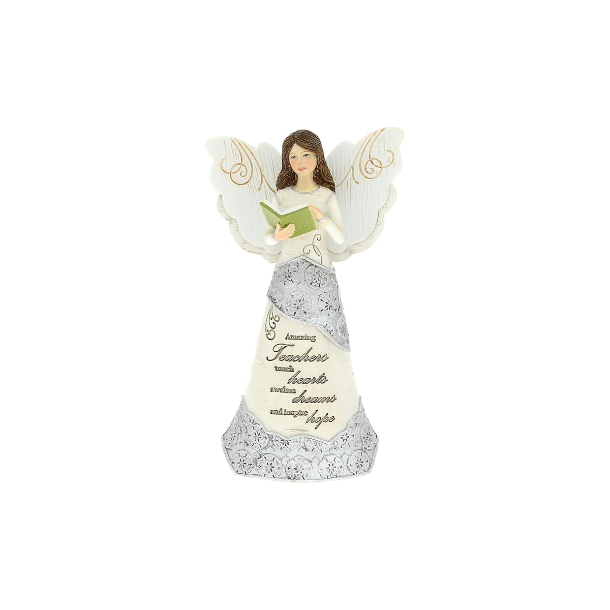 Pavilion Gift Company Figurine, 6", White