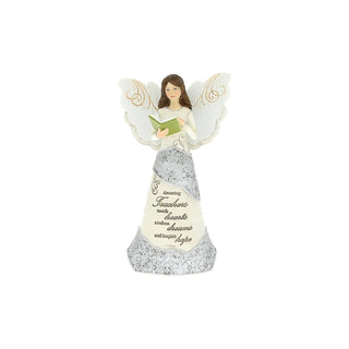 Pavilion Gift Company Figurine, 6", White