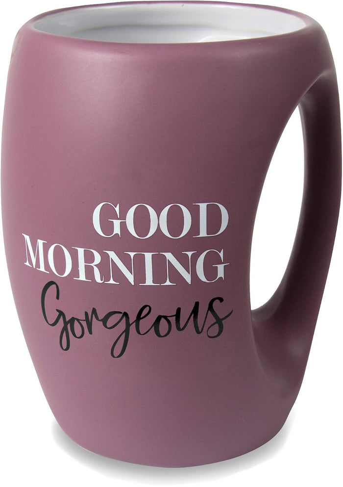 Pavilion Gift Company 10515 Good Morning Gorgeous 16 oz Mug, Purple