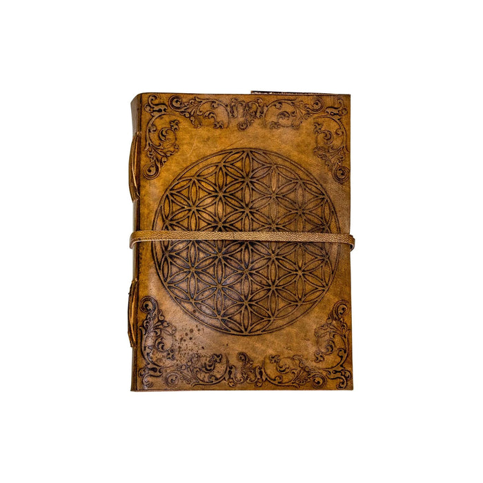 Kheops International Blank Book, 7x5", Brown