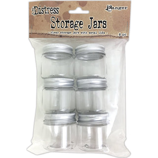 Ranger Jar, Clear with Silver lids