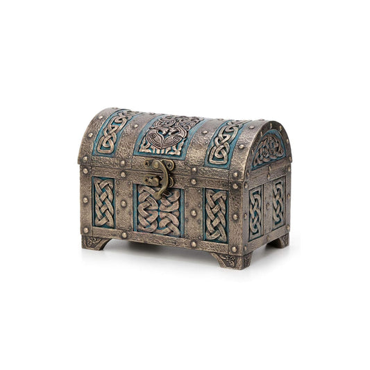 Veronese Design Storage Box, Size(Inch): 4 1/2 High * 5 7/8 * 3 7/8, bronze