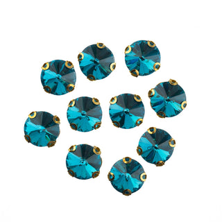 Crystal Lane Diy Craft Bead, 10mm, Teal