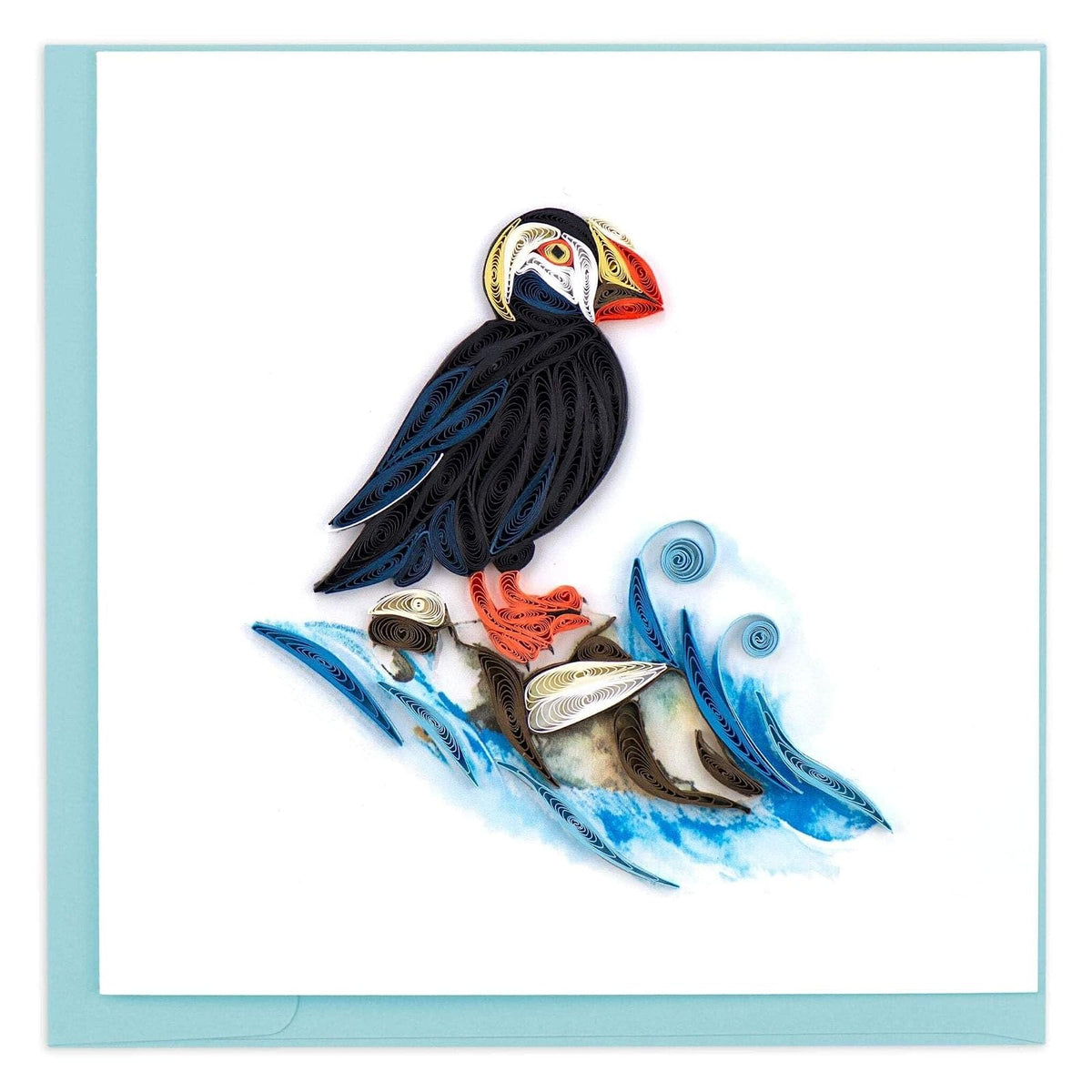 Quilling Card Greeting Card, 6x6 in., Multi