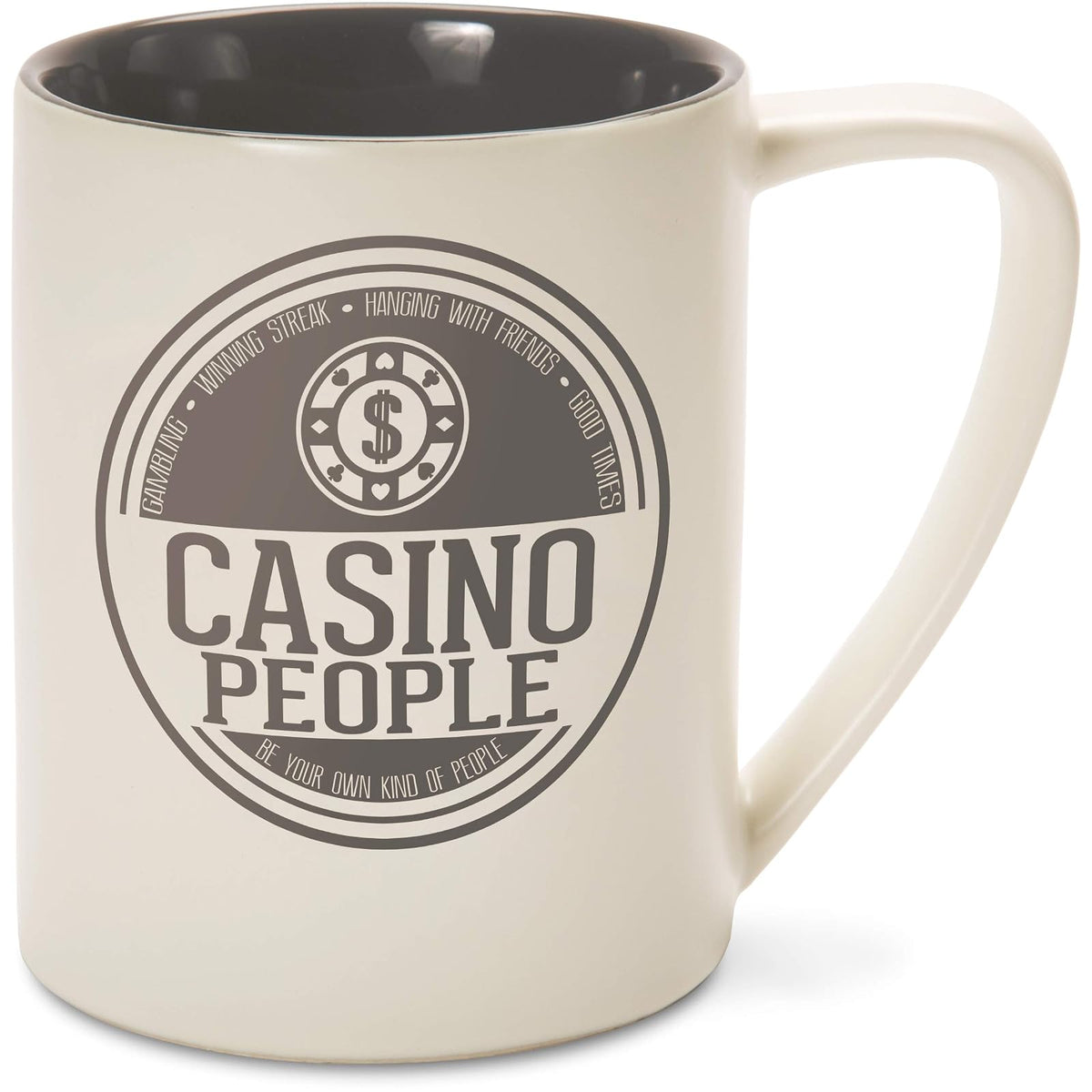 Pavilion Gift Company Drinking Cup, 18 Ounces, Cream