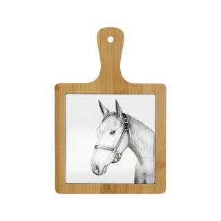 Pavilion Gift Company Trivet, 7.25", White, Brown, Gray