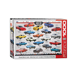 EuroGraphics Puzzles, 1000, Red, White