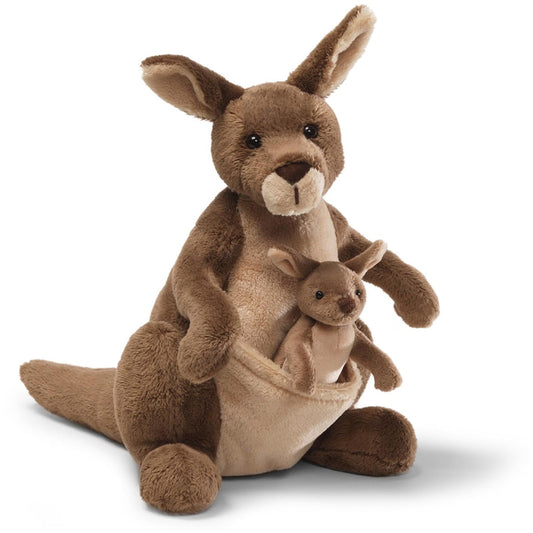 GUND Jirra Kangaroo Stuffed Animal Plush, 10"