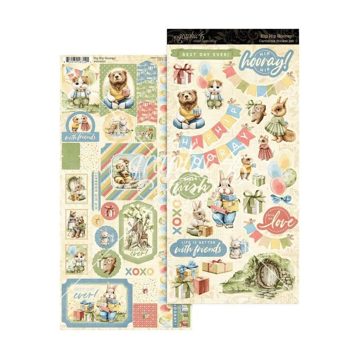 Graphic 45 Sticker Decal
