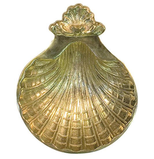 Creative Brands Sudbury Brass Baptismal Shell Keepsake, 5 1/2 Inch