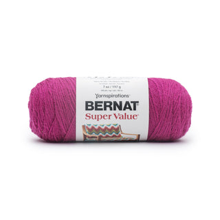 Bernat Yarn, 426 yards, Raspberry