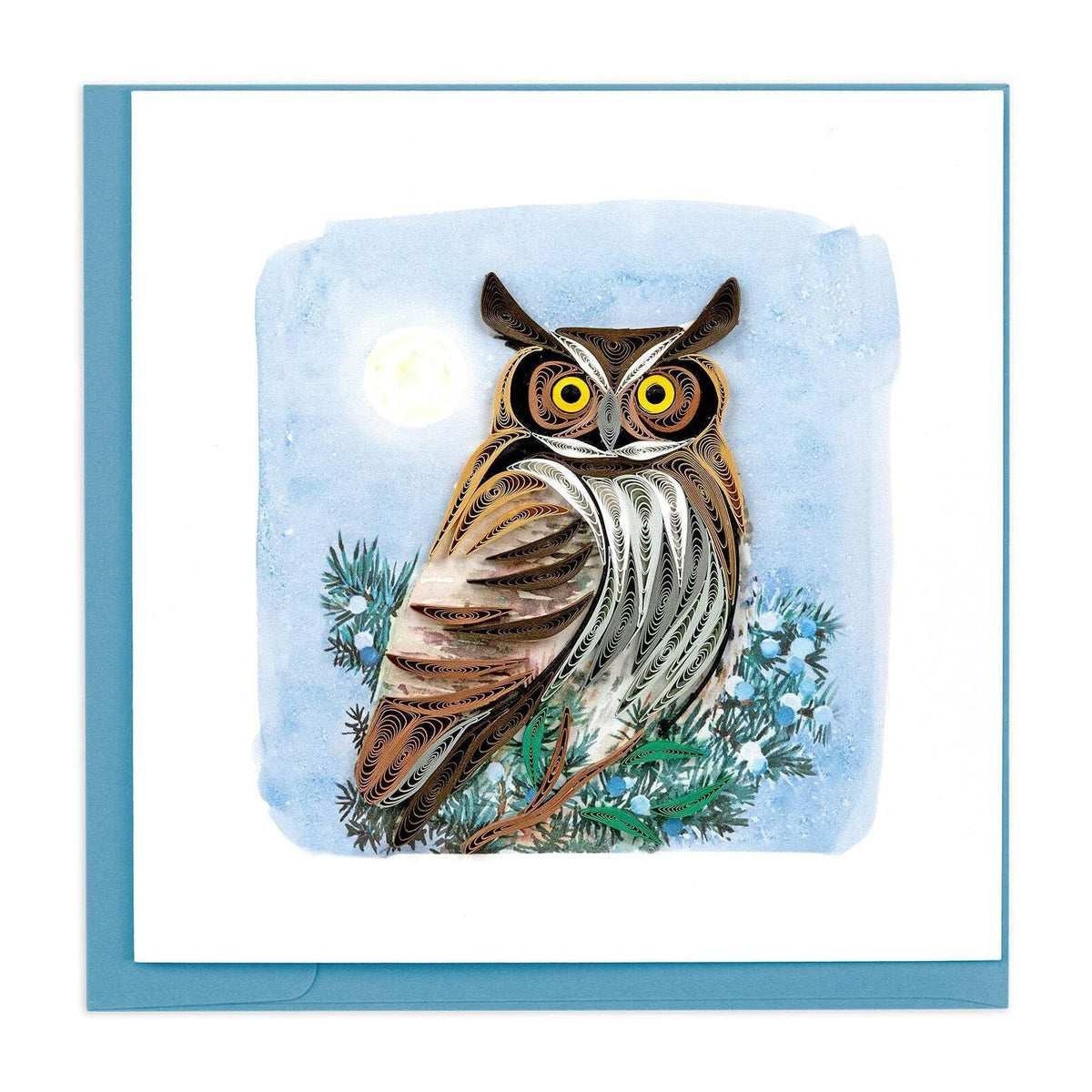 Quilling Card Greeting Card, 6x6 Inch, Multi