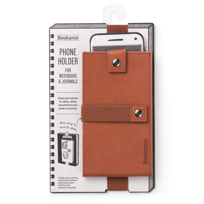 Bookaroo Phone Holder - Brown