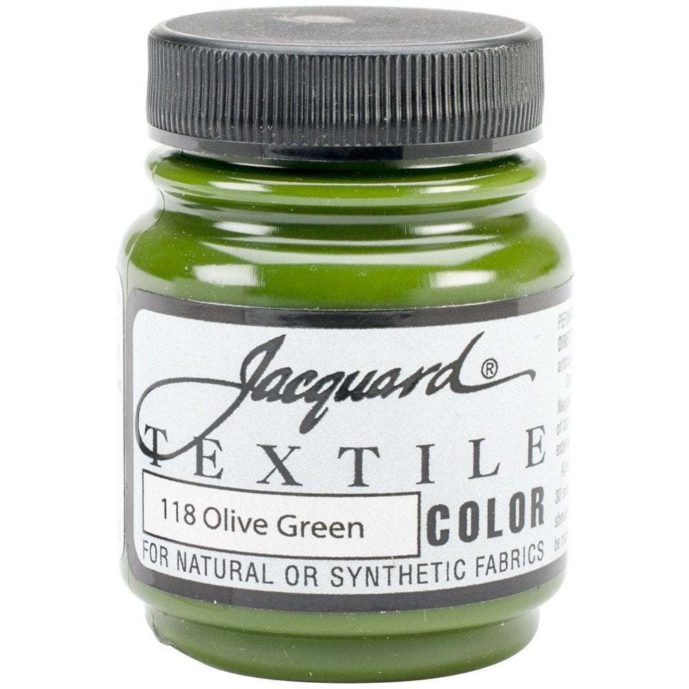 Jacquard Textile Paint 2.25 Oz Olive Green