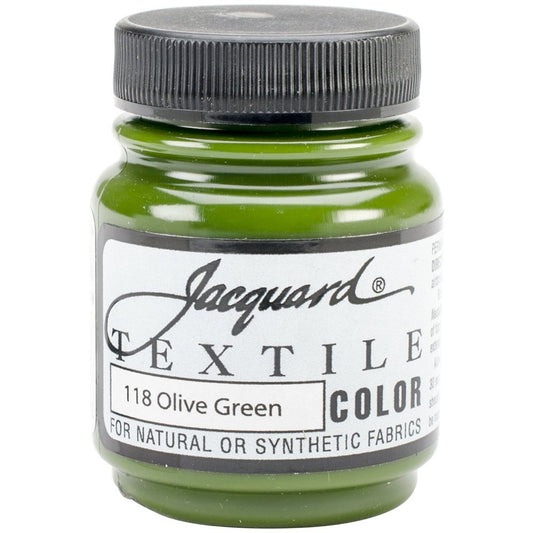 Jacquard Textile Paint 2.25 Oz Olive Green