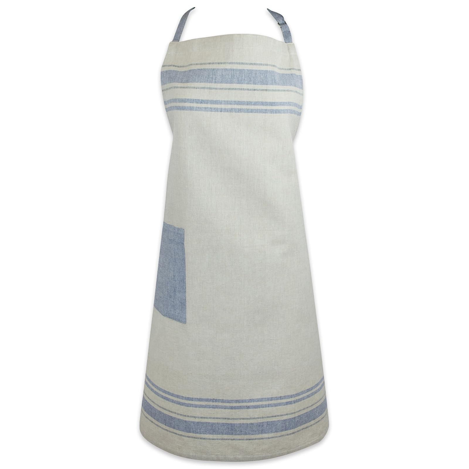DII Design French Stripe, Kitchen Collection, Nautical Blue, Chef Apron