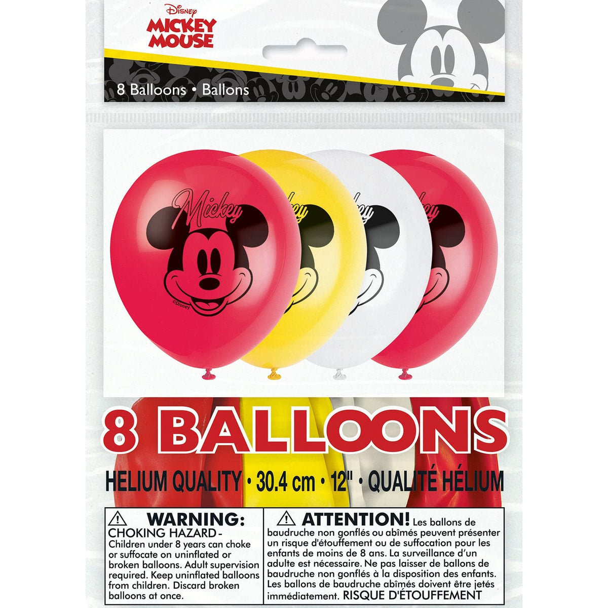 Unique Balloon, 12", White