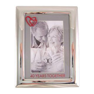 Roman Picture Frame, 8.5 inches (Height only), Silver
