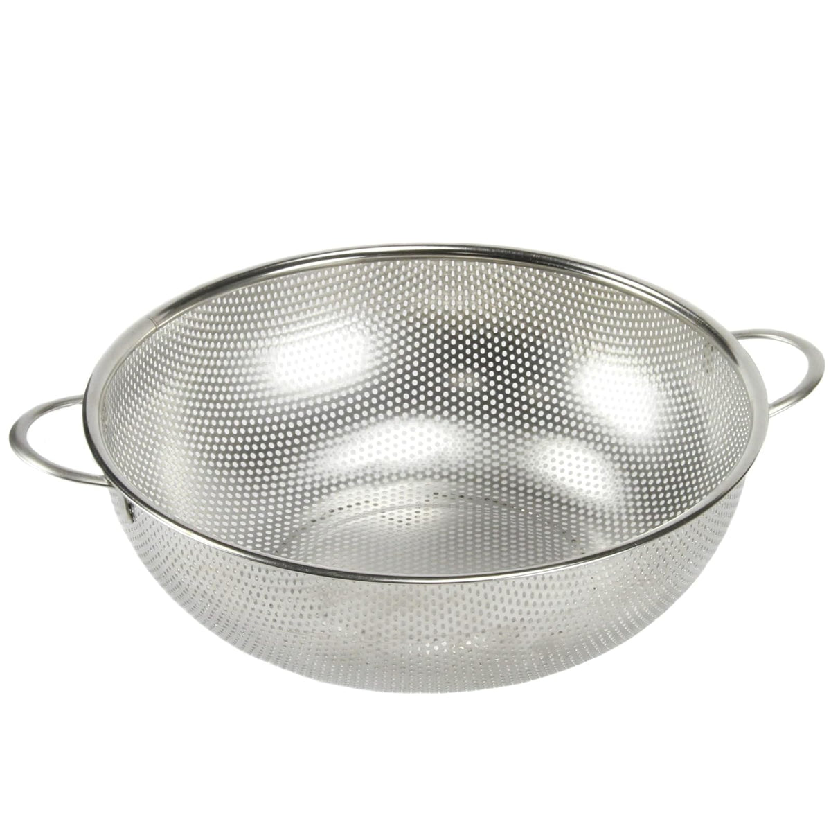 Chef Craft Select Microperforated Colander, 5 quart, Stainless Steel