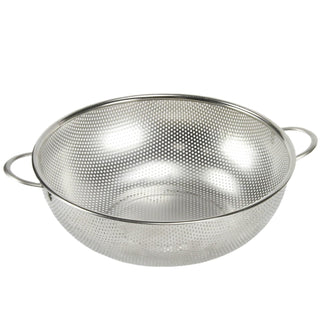 Chef Craft Select Microperforated Colander, 5 quart, Stainless Steel