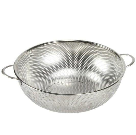 Chef Craft Select Microperforated Colander, 5 quart, Stainless Steel