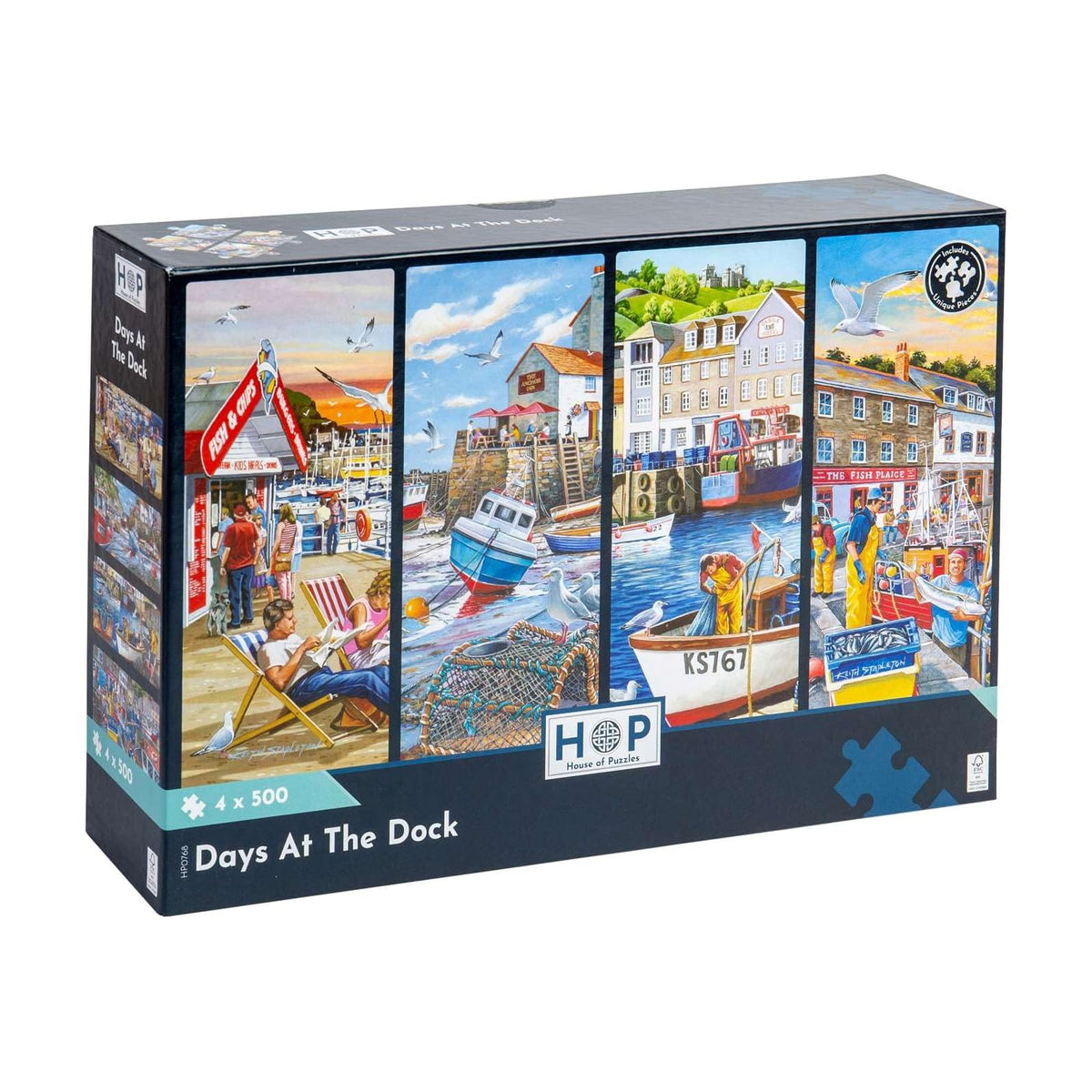 The House of Puzzles Puzzles, One Size, Multicolor