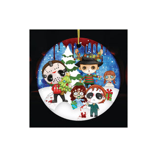 OrnamentallyYou Hanging Ornament, Spooky and Bloody Cute Halloween Christmas Orn