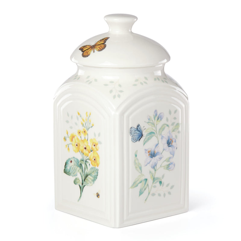 Lenox Butterfly Meadow Cookie Jar, 4.10 LB, Multi