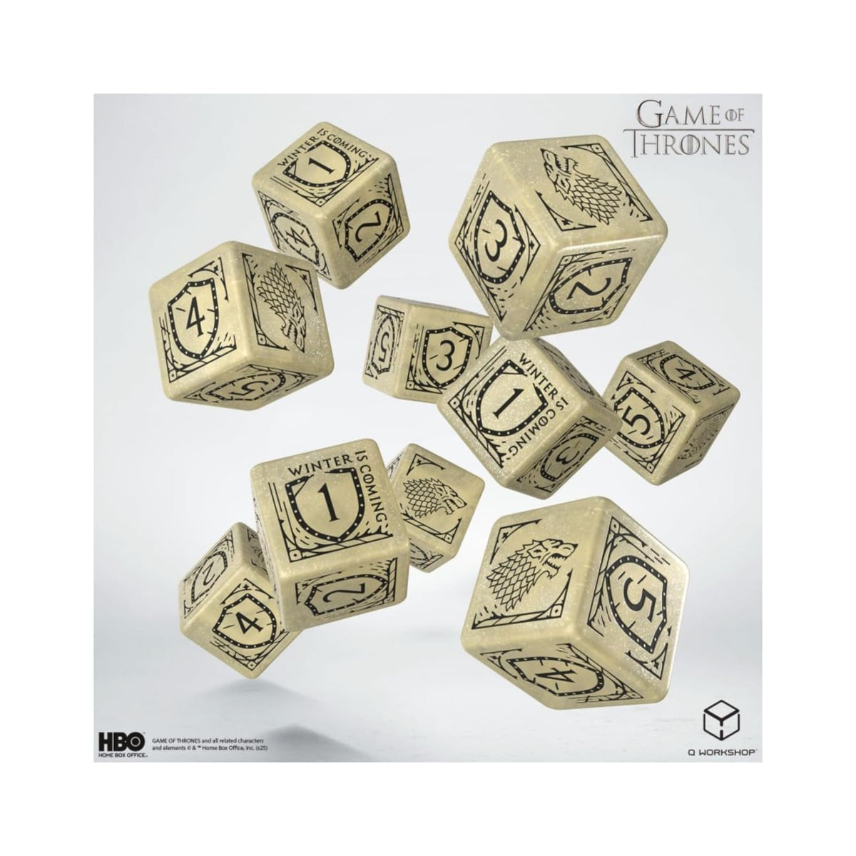 Q Workshop Game Dice, 35.56mm