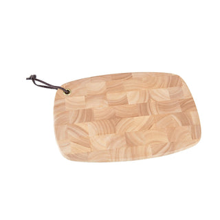 Lipper International Cutting Board, 12.5"L x 8.8"W, Rubberwood